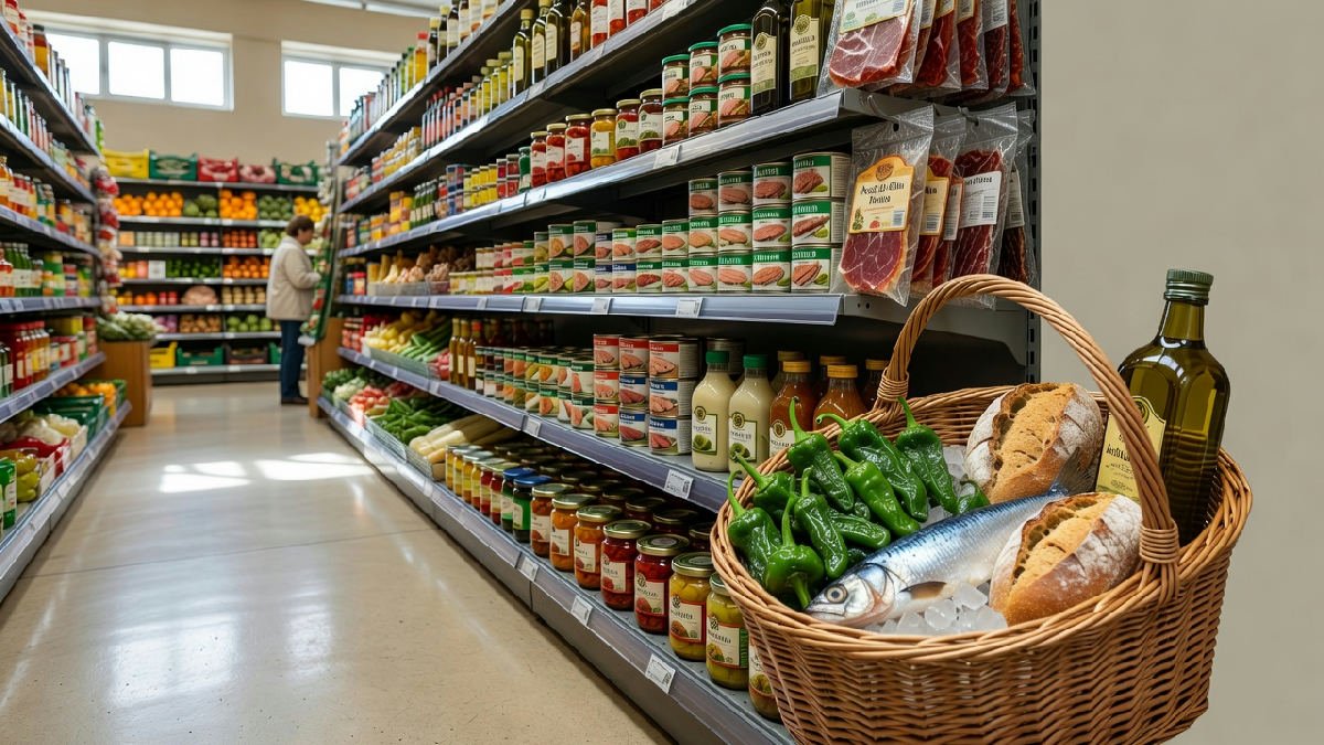 Ingrediënten kopen in een Spaanse supermarkt