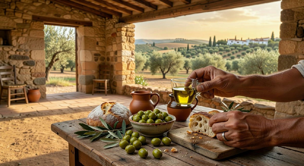 Olijfolie proeven in Andalusië