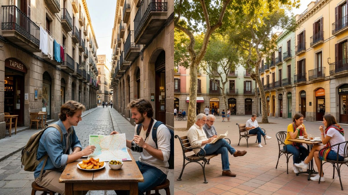Vergelijking van hostels in El Born en Gràcia